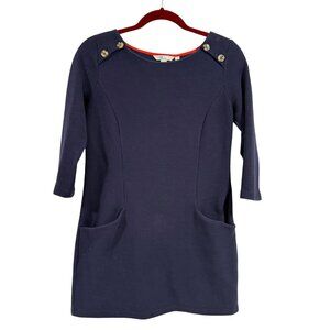 Boden Isabel Ottoman Tunic Navy Blue U.S. Size 4P